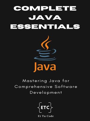 cover image of Complete Java Essentials for Developers